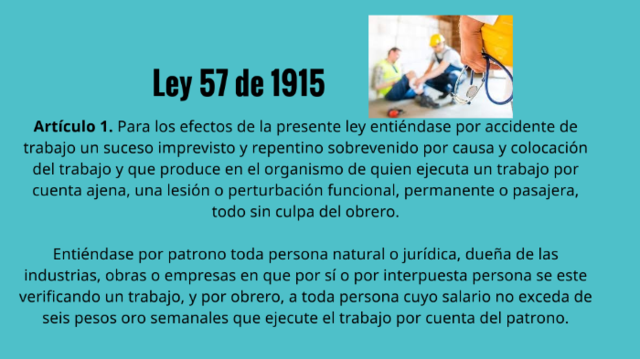 La Ley 57 de 1915