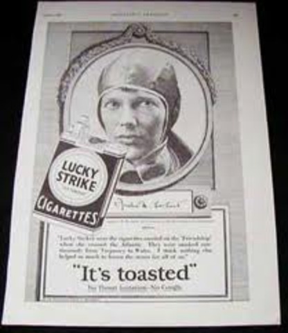 Amelia being taught to fly