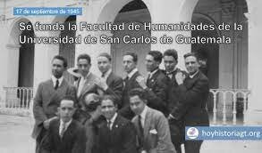 1944  FUNDACIÓN FACULTAD DE HUMANIDADES