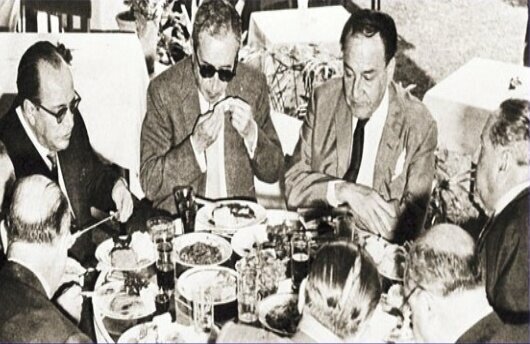 Cena de antiguos y encarnizados enemigos políticos