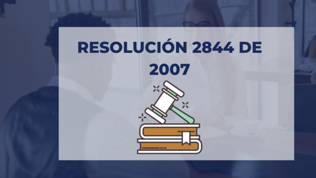 RESOLUCION 2844 DE 2007