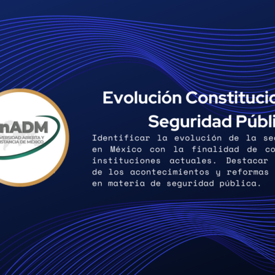 Timeline: Evolución Constitucional de la Seguridad Pública