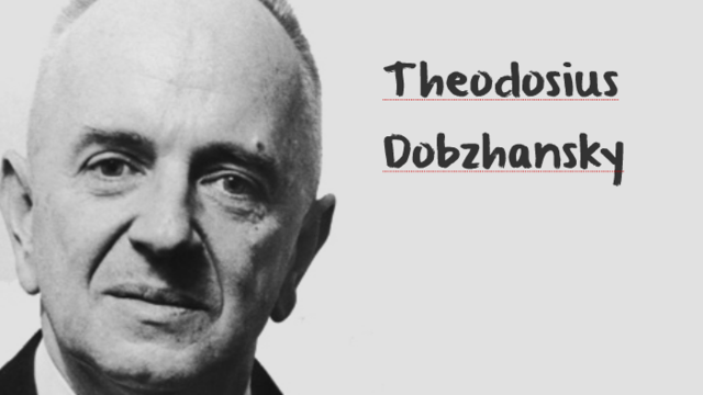 Theodosius Dobzhansky Libro Genética y el origen de las especies.