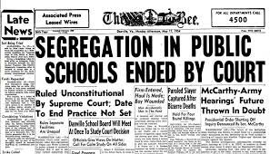 Brown Vs. Board of Education of Topeka, Kansas, 1954