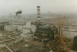 Catástrofe de Chernóbil.