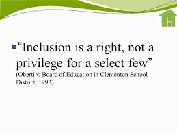 Oberti Vs. Board of Education of the Borough of Clementon School District