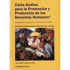 Carta andina para la promoción y protección de los derechos humanos