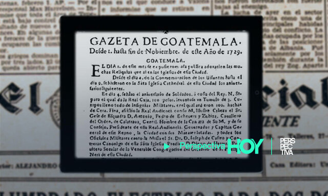 1729 Publicación de la Gaceta de Guatemala