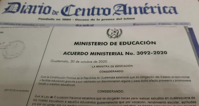 Creación de la ley nacional de educación