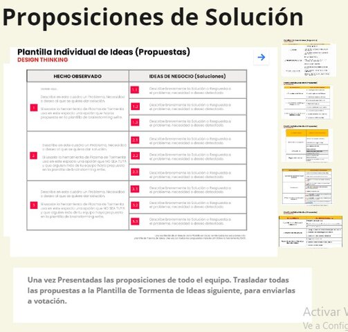 proposición de soluciones