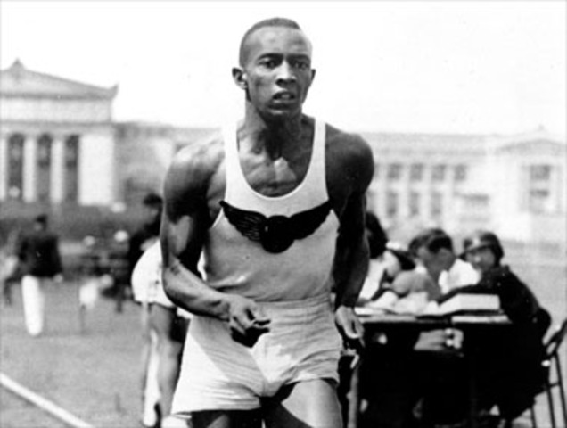 In the 1936 Summer Olympic games in Berlin, Germany, Jesse Owens surpassed all odds by winning four gold medals in track and field events. AP