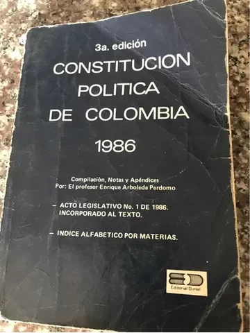 Constitución de 1986 y educación.