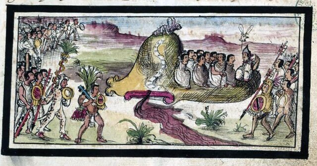 LA GUERRA ENTRE LOS MEXICAS