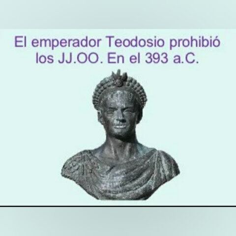 Prohibición de los juegos olímpicos