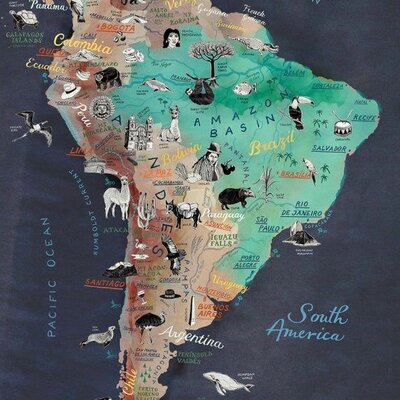 Timeline: Tendencias artísticas de América del Sur