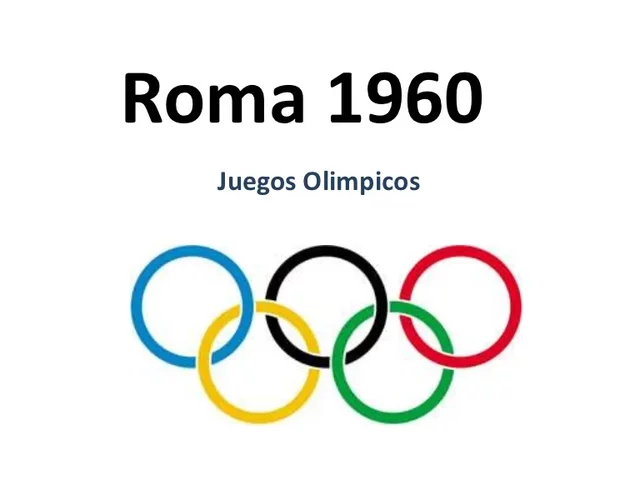 JUEGOS OLIMPICOS DE 1960