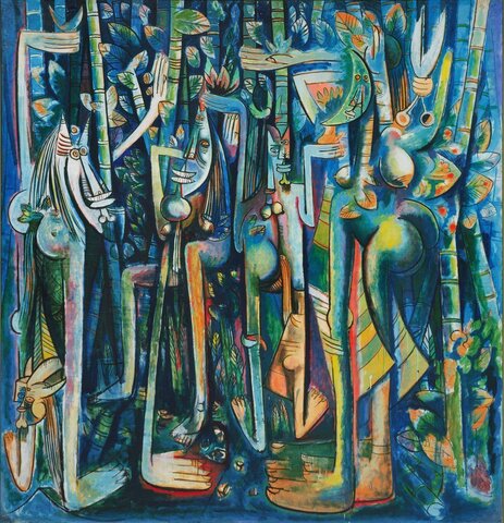 La Jungla, Wifredo Lam, Cuba.