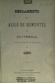 El primer asilo para dementes en Guatemala