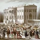 Drawing reception andrew jackson white house the 1841