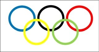 Los aros Olímpicos