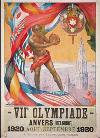 JUEGOS OLIMPICOS AMBERES 1920