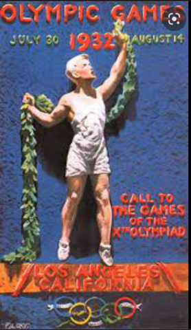 JUEGOS OLIMPICOS LOS ANGELES 1932