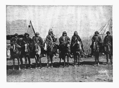 La rebelión mapuche.