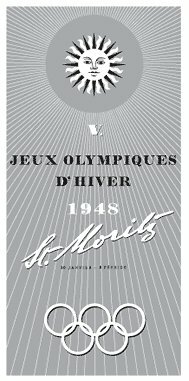 Juegos Olímpicos de Invierno - 1948 - Sankt Moritz - Suiza