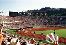 Roma,Italia: Inauguración de las olimpiadas.