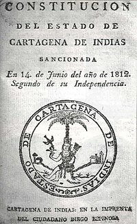 CONSTITUCIÓN DEL ESTADO DE CARTAGENA DE INDIAS