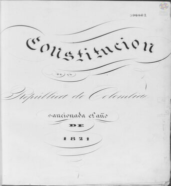 CONSTITUCIÓN DE CÚCUTA