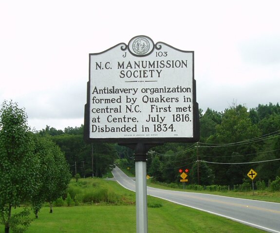 NC Manumission Society forms