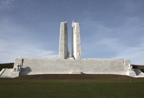 Canadians forces at Vimy Ridge