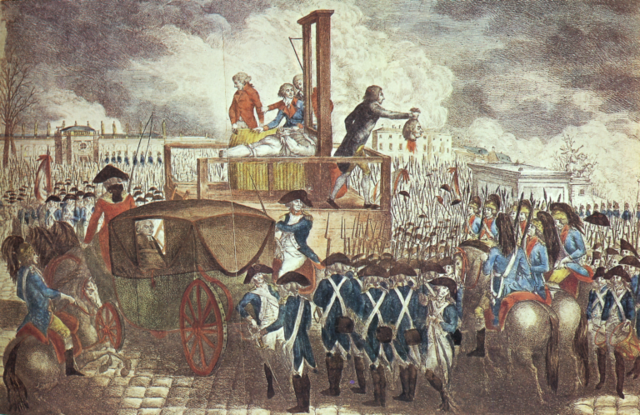King Louis XVI's execution