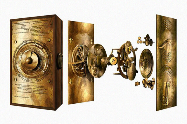 Máquina de Anticítera, primeiro computador.