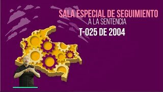 Sentencia T025 del 2004