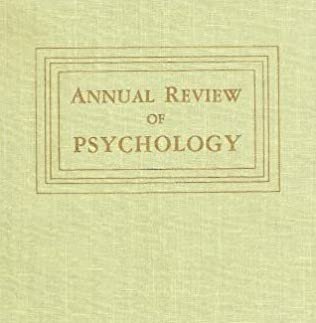 Annual Review of Psychology