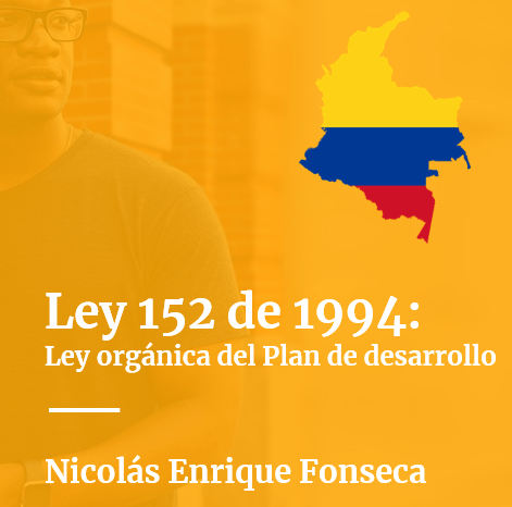La Ley 152 de 1994