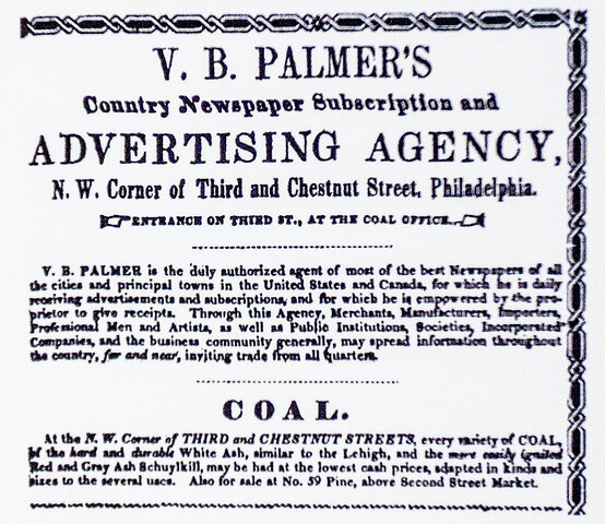 Nacimiento de la publicidad moderna