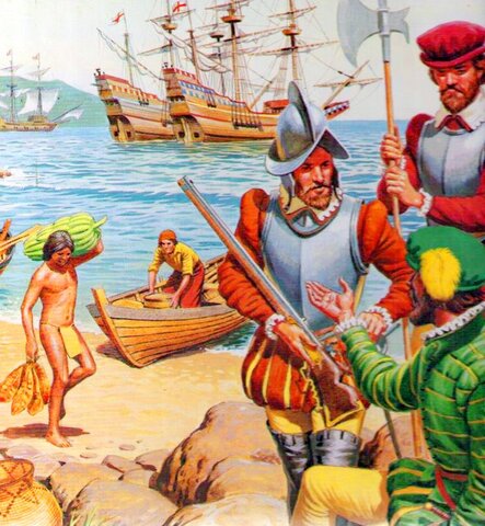 Descubrimiento y conquista de Chile. Santiago de Chile