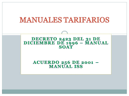 DECRETO 2423 DE 1996