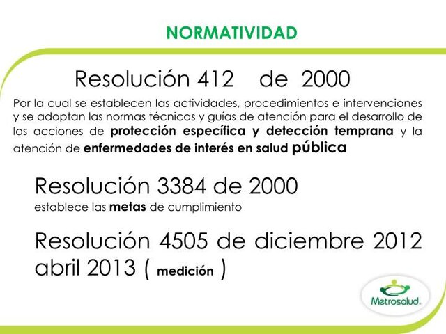 RESOLUCIÓN 412 DE 2000