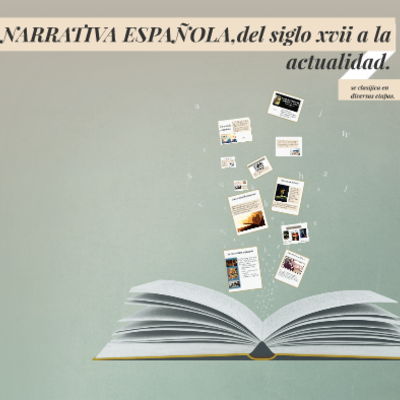 Timeline: NARRATIVA ESPAÑOLA DEL SIGLO XVIII A LA ACTUALIDAD