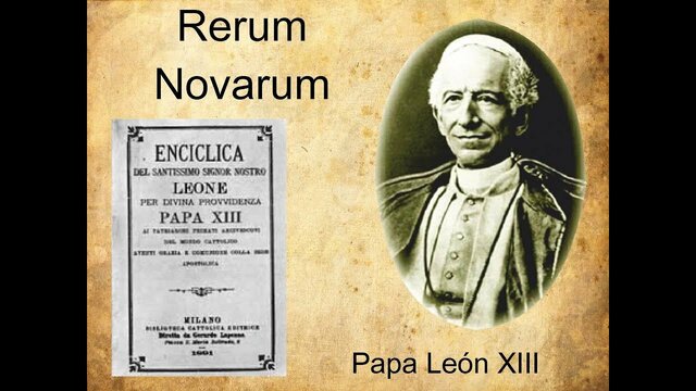 Encíclica Rerum Novarum