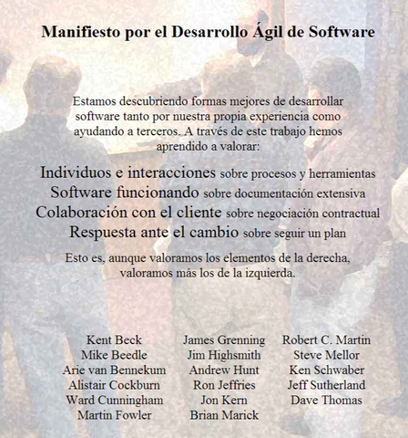 El Manifiesto Ágil