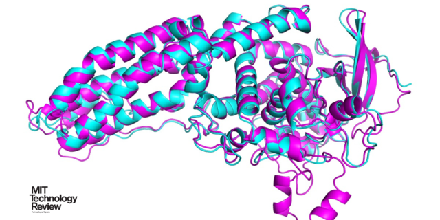 IA de plegamiento de proteínas.