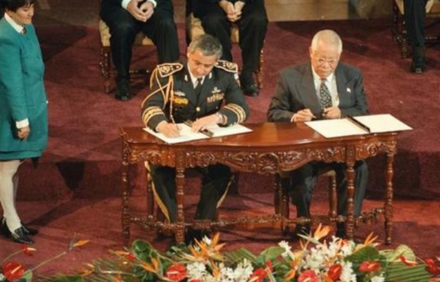 Firma de los acuerdos de Paz