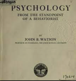 Inicio del conductismo