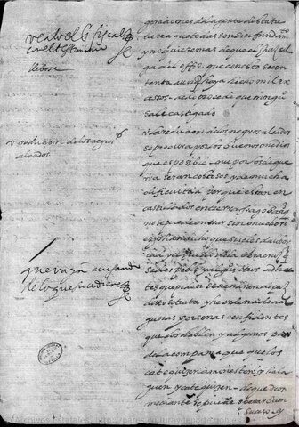 Letter from the Viceroy to the King, details difficulties of fighting with Yanga's Men