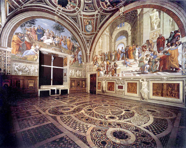 La decorazione delle Stanze Vaticane - Raffaello